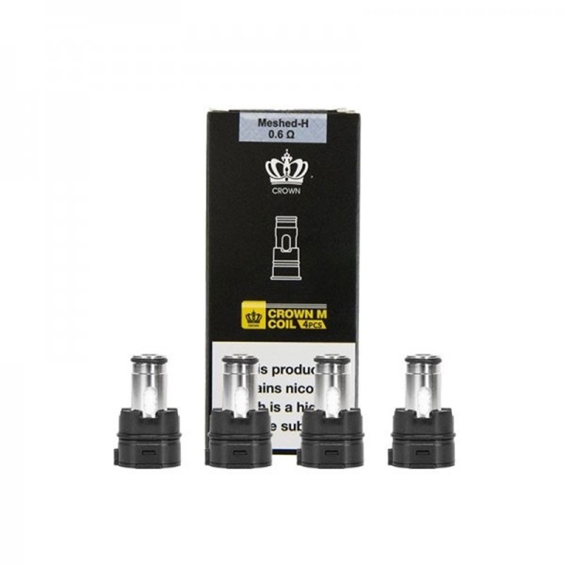 Uwell Crown M Coil 0.6 Ohm Meshed-H yedek kartuş 4'lü paket