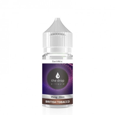 The Drop British Tobacco Salt Likit
