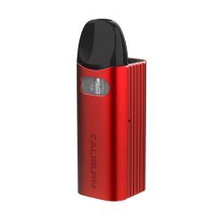 Kırmızı Uwell Caliburn AZ3 Pod 17W elektronik sigara cihazı.