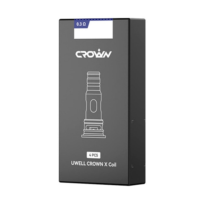 Uwell Crown X Coil 0.3 Ohm Paketi (4 Adet)