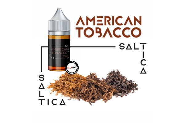 Saltica American Tobacco Salt Likit 30ml Saltica American Tobacco Salt Likit 30ml