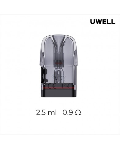 Uwell Caliburn G3 Kartuş 2.5ml 0.9Ω, Şeffaf Yedek Coil