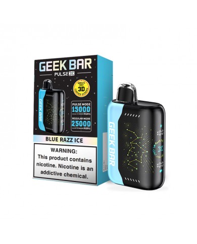 Geek Bar Pulse X Blue Razz Ice