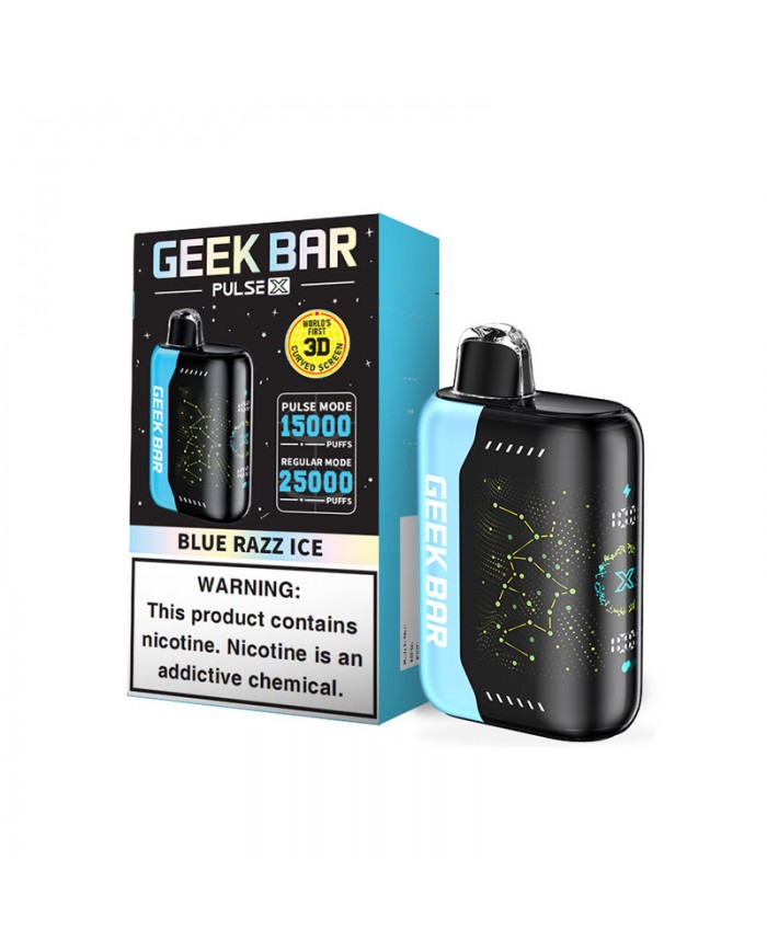 Geek Bar Pulse X Blue Razz Ice