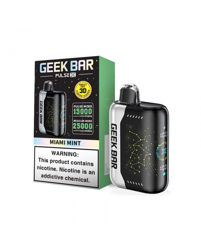 Geek Bar Pulse X Miami Mint