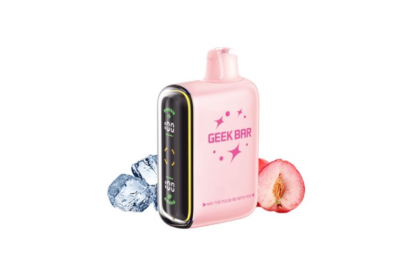Geek Bar Pulse 15000 Juicy Peach Ice Geek Bar Pulse 15000 Juicy Peach Ice