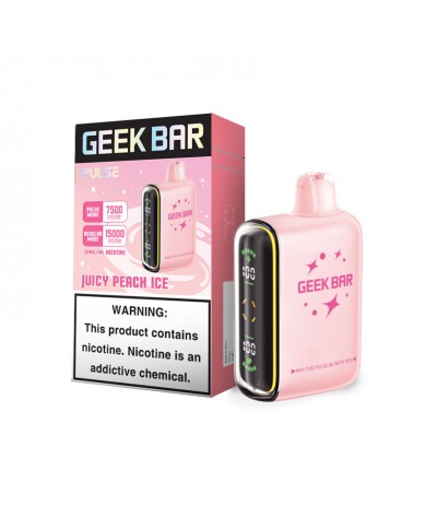 Geek Bar Pulse 15000 Juicy Peach Ice Geek Bar Pulse 15000 Juicy Peach Ice