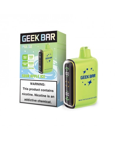 Geek Bar Pulse 15000 Sour Apple Ice Geek Bar Pulse 15000 Sour Apple Ice