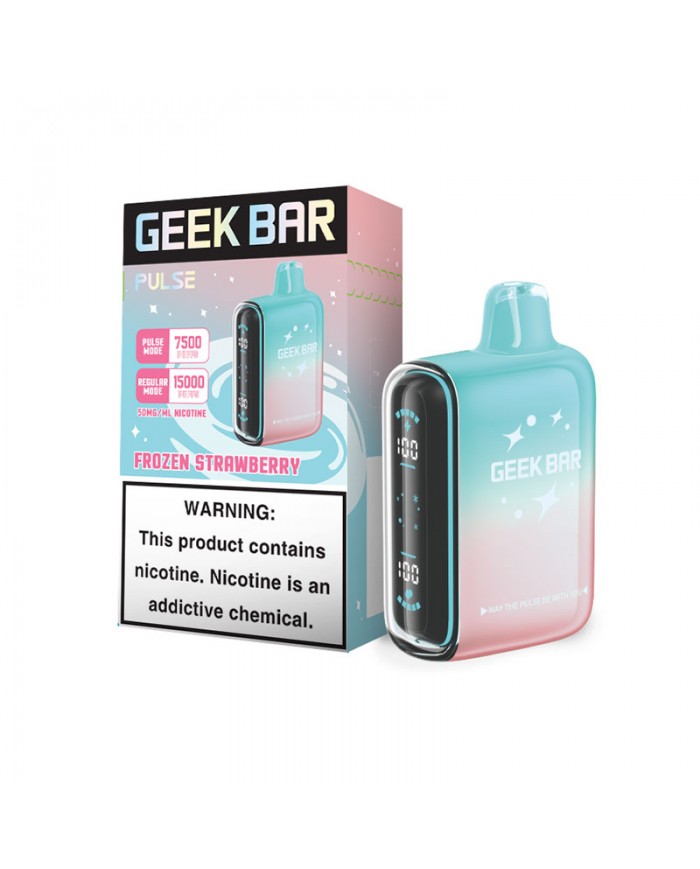 Geek Bar Pulse 15000 Frozen Strawberry Geek Bar Pulse 15000 Frozen Strawberry