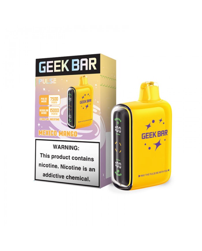 Geek Bar Pulse 15000 Mexico Mango Geek Bar Pulse 15000 Mexico Mango