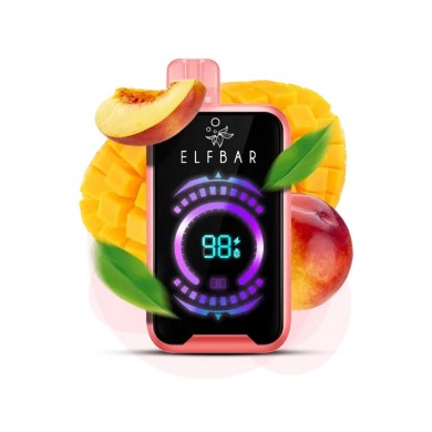 Elfbar Raya D2 Mango Peach 20000 Puff Elfbar Raya D2 Mango Peach 20000 Puff