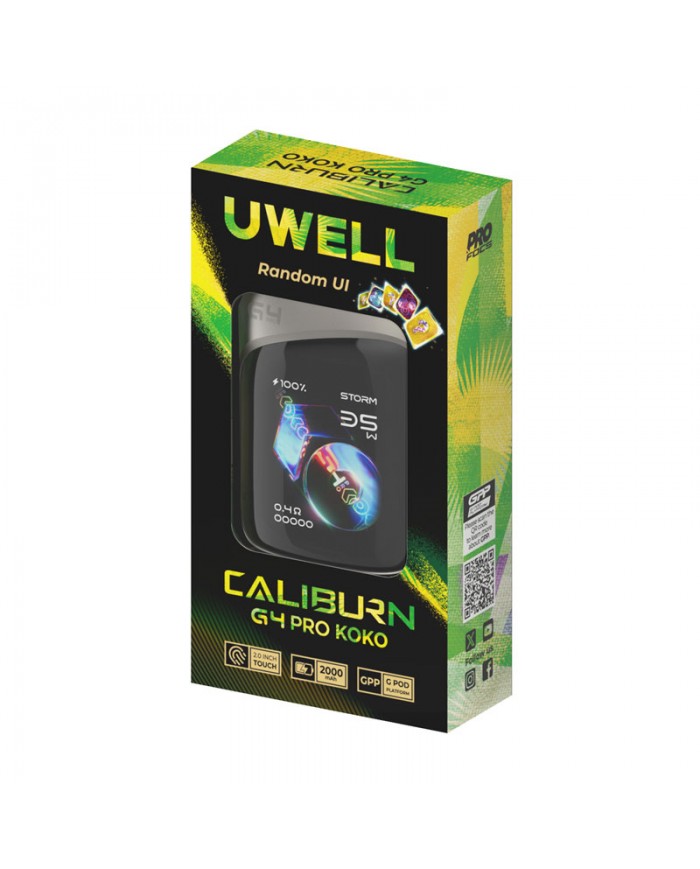 Uwell Caliburn G4 Pro Koko kutu