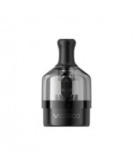 Voopoo PnP X MTL Kartuş siyah, şeffaf tanklı yedek kartuş.