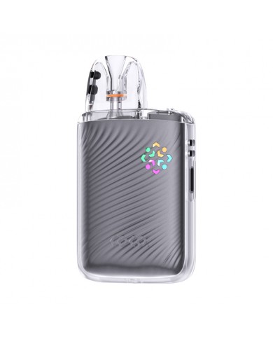 Uwell Caliburn G5 Lite KOKO Pod 35w gri, şeffaf kartuşlu pod cihaz.