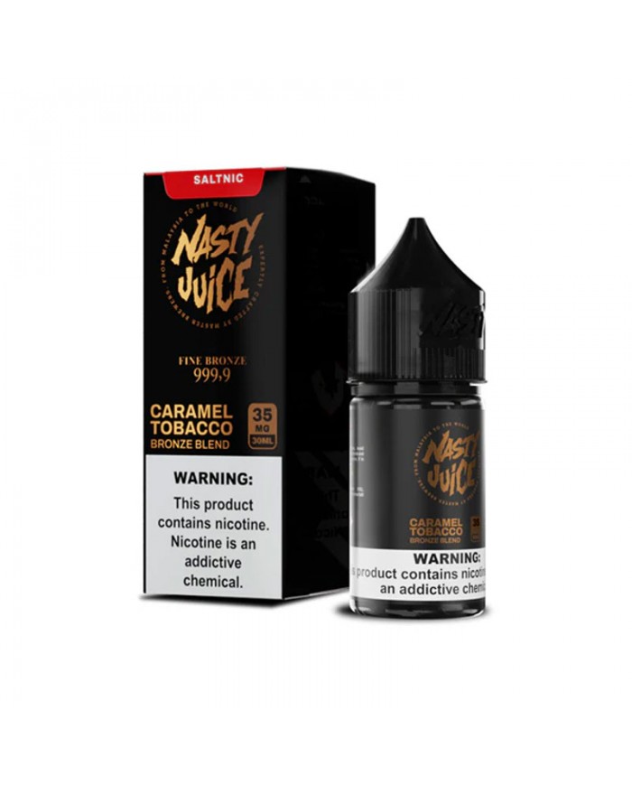 Nasty Caramel Tobacco Salt Likit