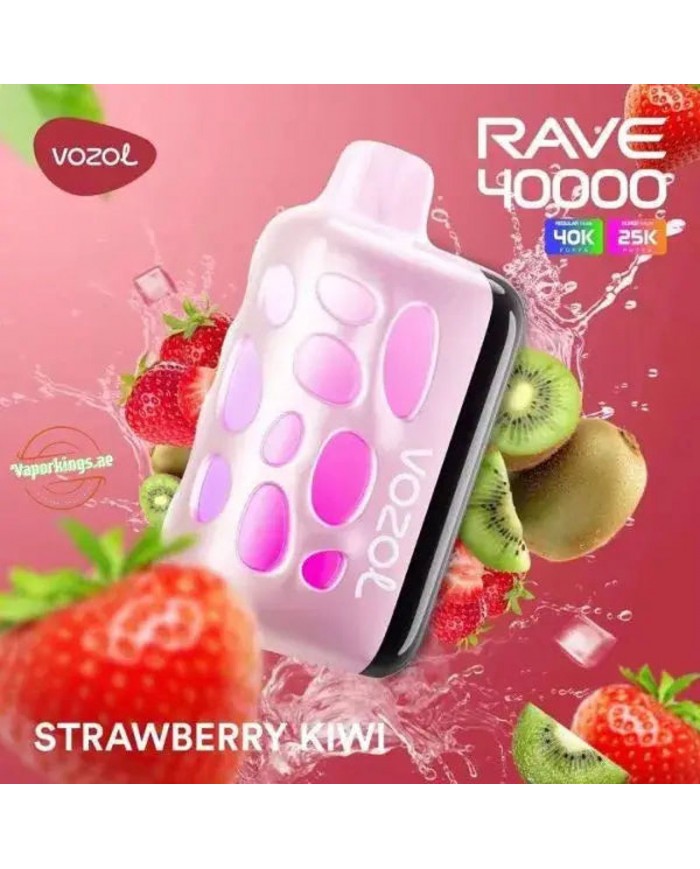 Vozol Rave 40000 Strawberry Kiwi