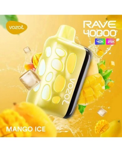 Vozol Rave 40000 Mango Ice