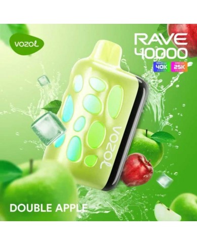 Vozol Rave 40000 Double Apple