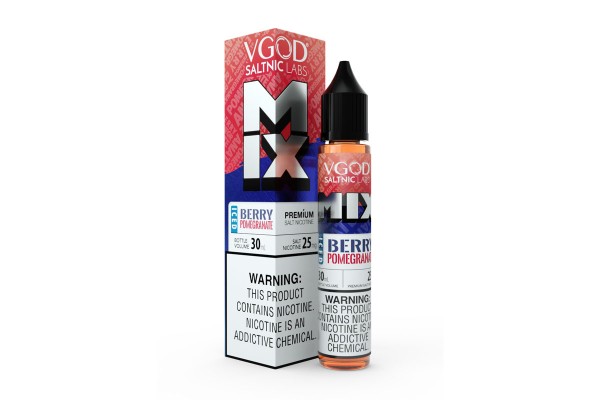 VGOD Saltnic Labs Iced Berry Pomegranate Premium Salt Likit 30ml 25mg