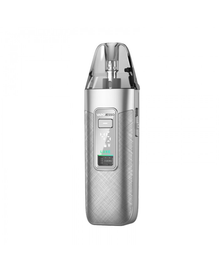 Vaporesso LUXE X3 Pod 45W gümüş renkli dijital ekranlı elektronik sigara
