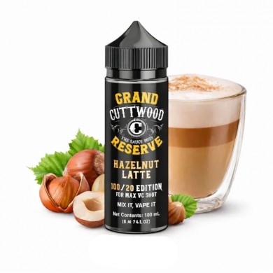 Cuttwood Hazelnut Latte Likit 120ml