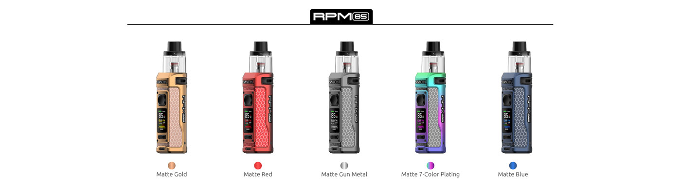 smok rpm 85 pod renkleri
